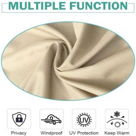 50 in. W x 84 in. L Indoor Outdoor Window Curtain (1 Panel)